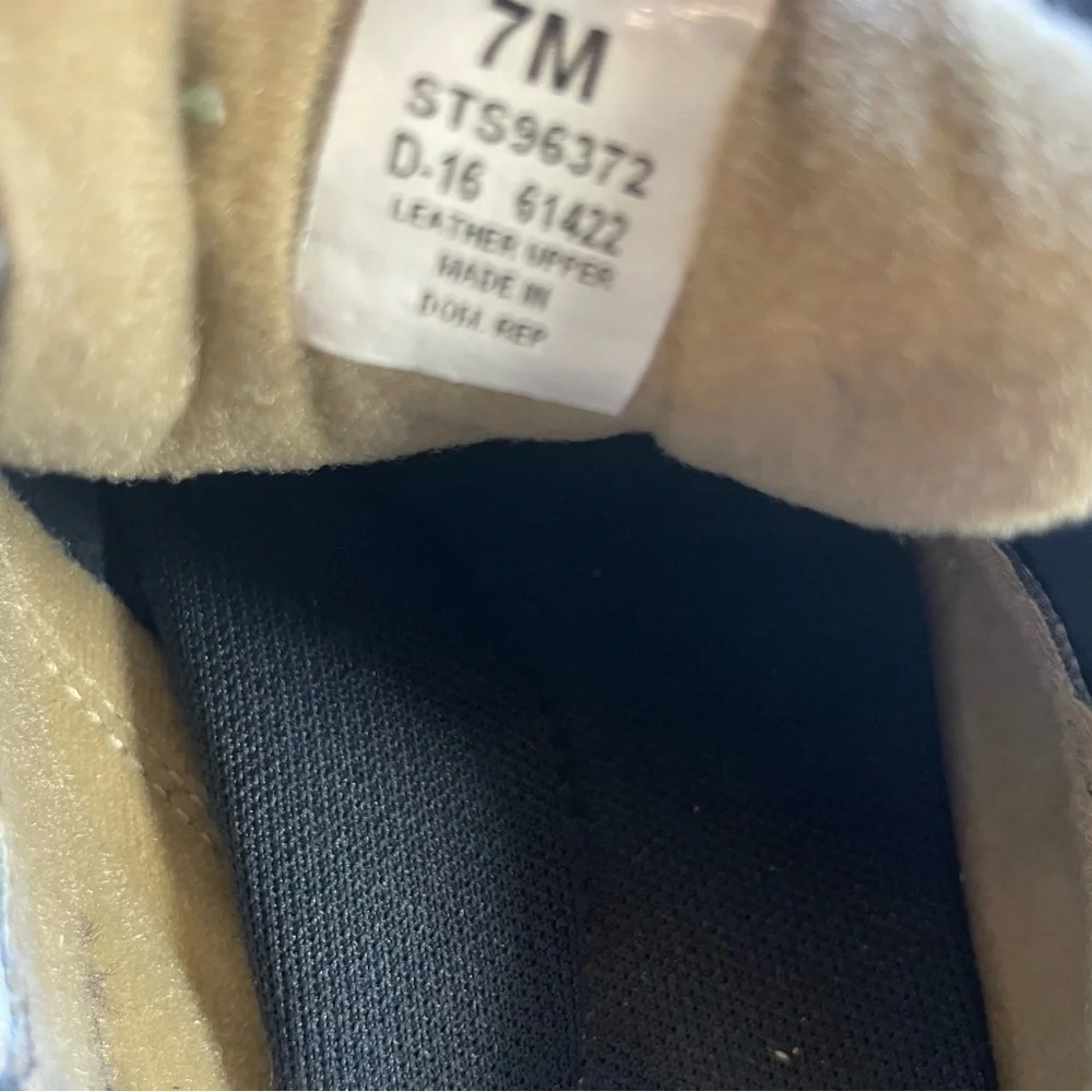 Sperry Top-Sider Blue Gray Leather Boat Shoes Women’s Size 7